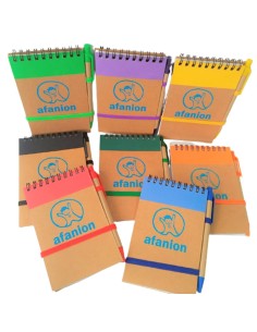 Libretas de colores
